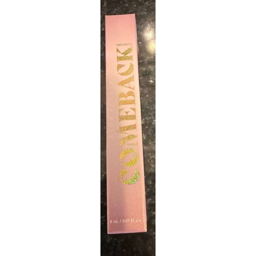 ATHR Beauty The Comeback Mascara Black Vegan Clean Beauty 8ml 0.27oz NIB